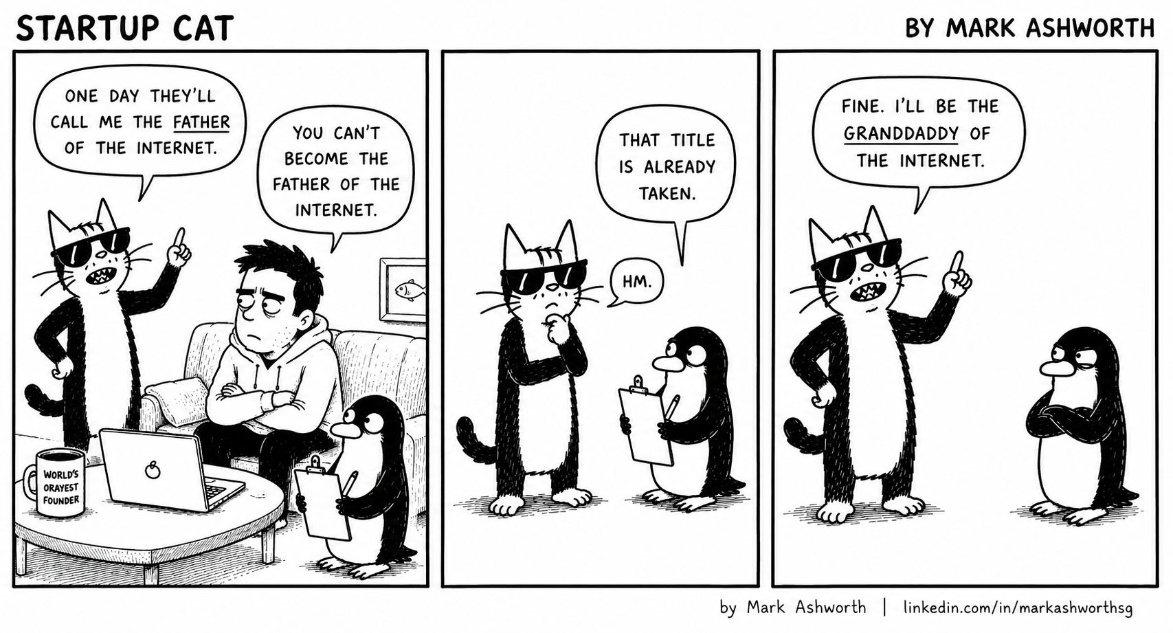 Sunday — Startup Katt comic